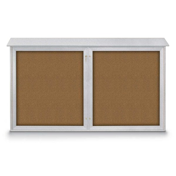 Open Faced Traditional Rounded Corkboard